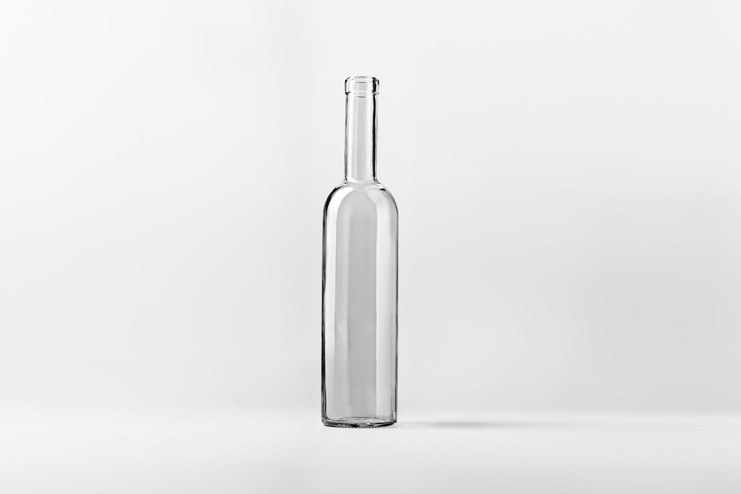 750ml Wine Bottle Bordeaux Transparent