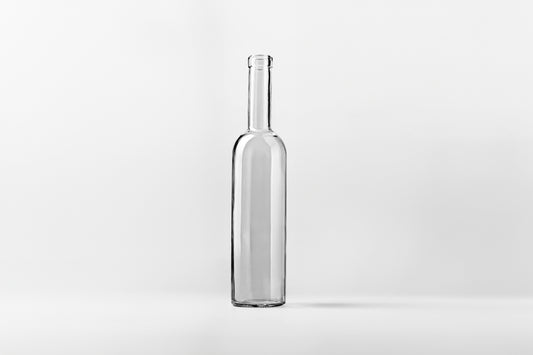 750ml Wine Bottle Bordeaux Transparent