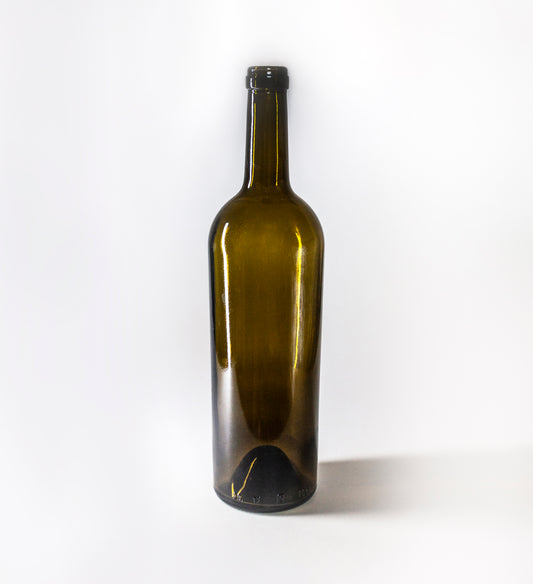 750ml Amber Wine Bottle Gretta