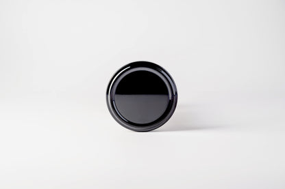 82mm Plain Black Twist Off Lids