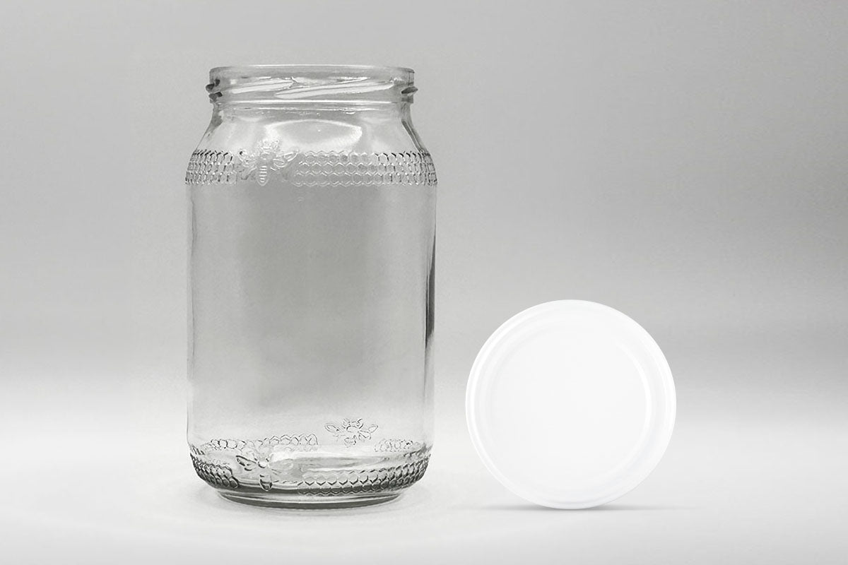 Glass Jar 900ml Honey