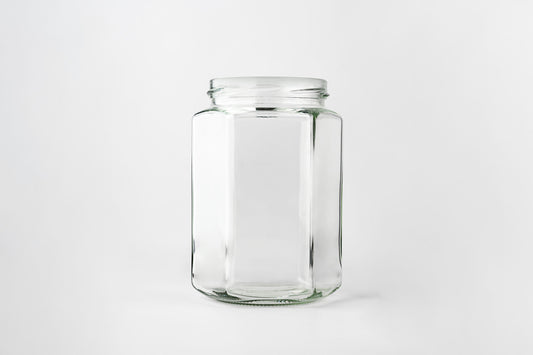Hexagonal 770 ml jars