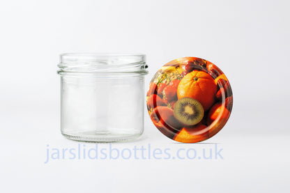 125 ml glass jars low profile