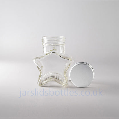 50 ml Star shape glass wedding jar