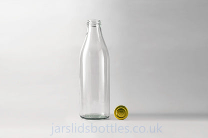 1000ml Glass Milk Bottle - Southern Jar Company
