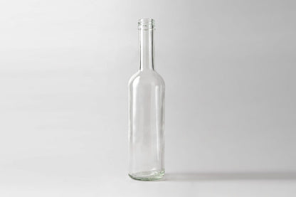 Glass bottle 350 ml Larissa. Coming with stoppers.