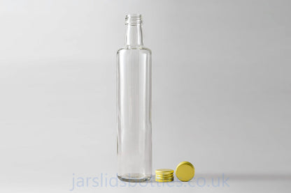 Glass bottle 500 ml Dorica. Coming with stoppers.