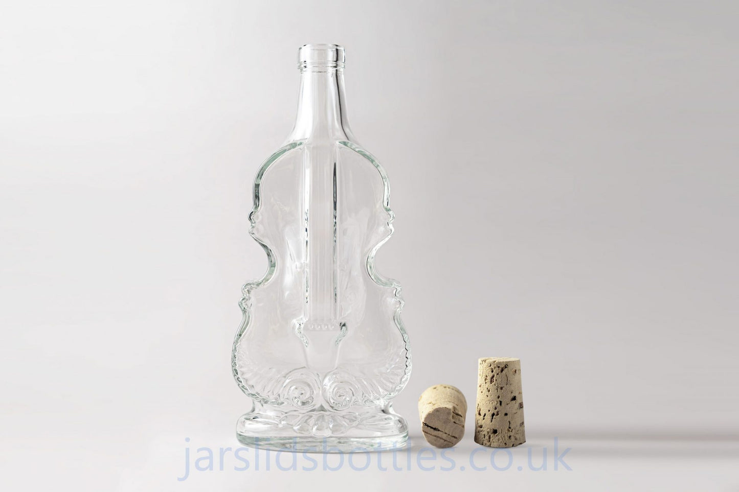 Glass bottles 500 ml Violino. Coming with stoppers.