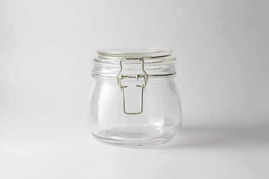 Glass storage 600 ml jar