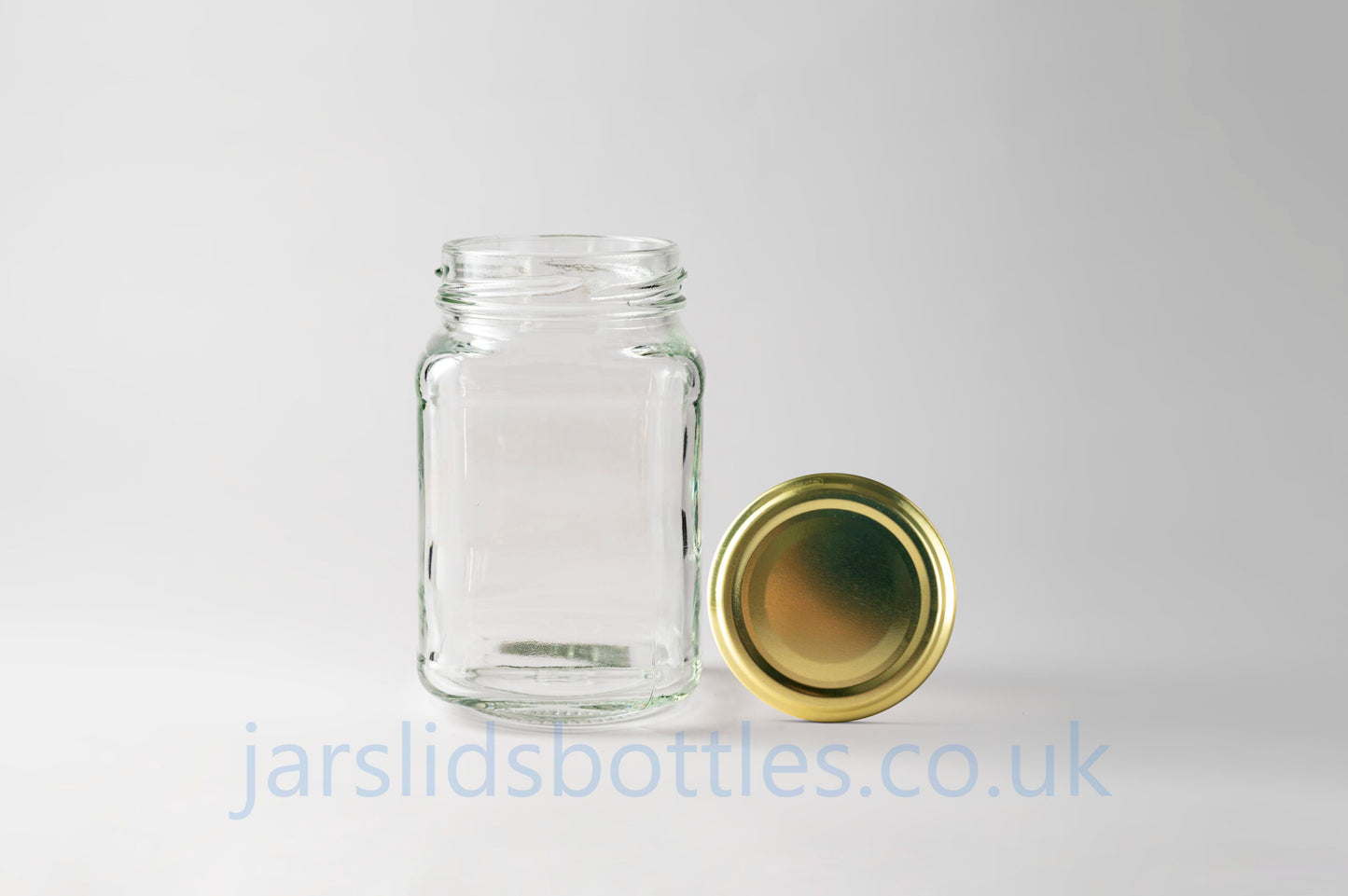 300 ml square glass jar