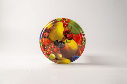 Metal lids twist off 70 mm diameter Fruits