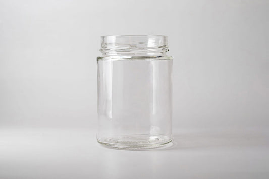 Glass jar 314 ml Helen Deep. Lids included.