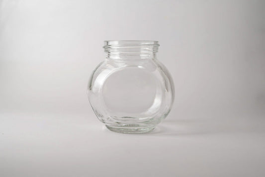 Glass jar 212 ml Sweet. Lids included.