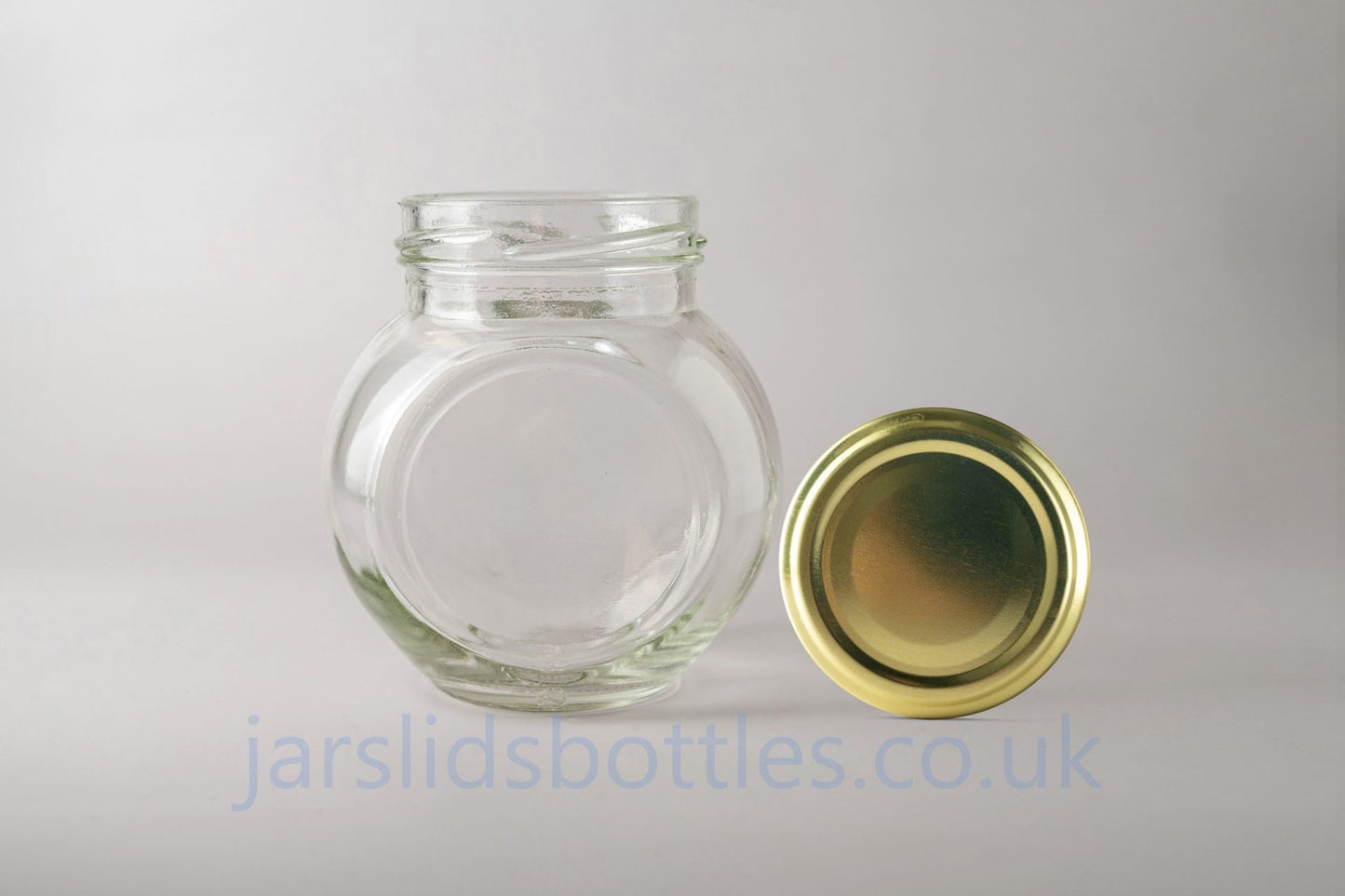 Glass jar 212 ml Sweet. Lids included.