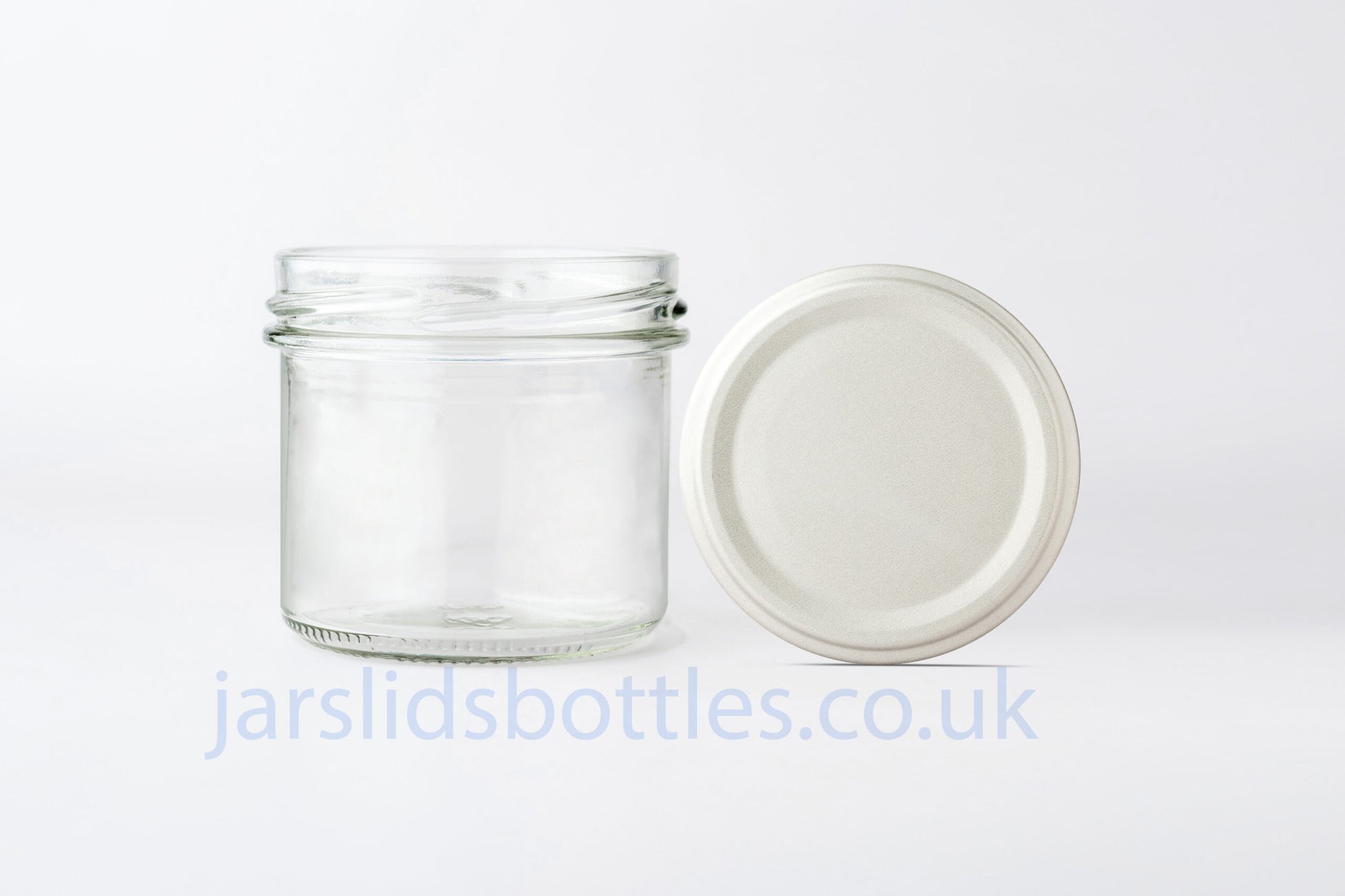 Glass Bonta Jar 125ml grey lids