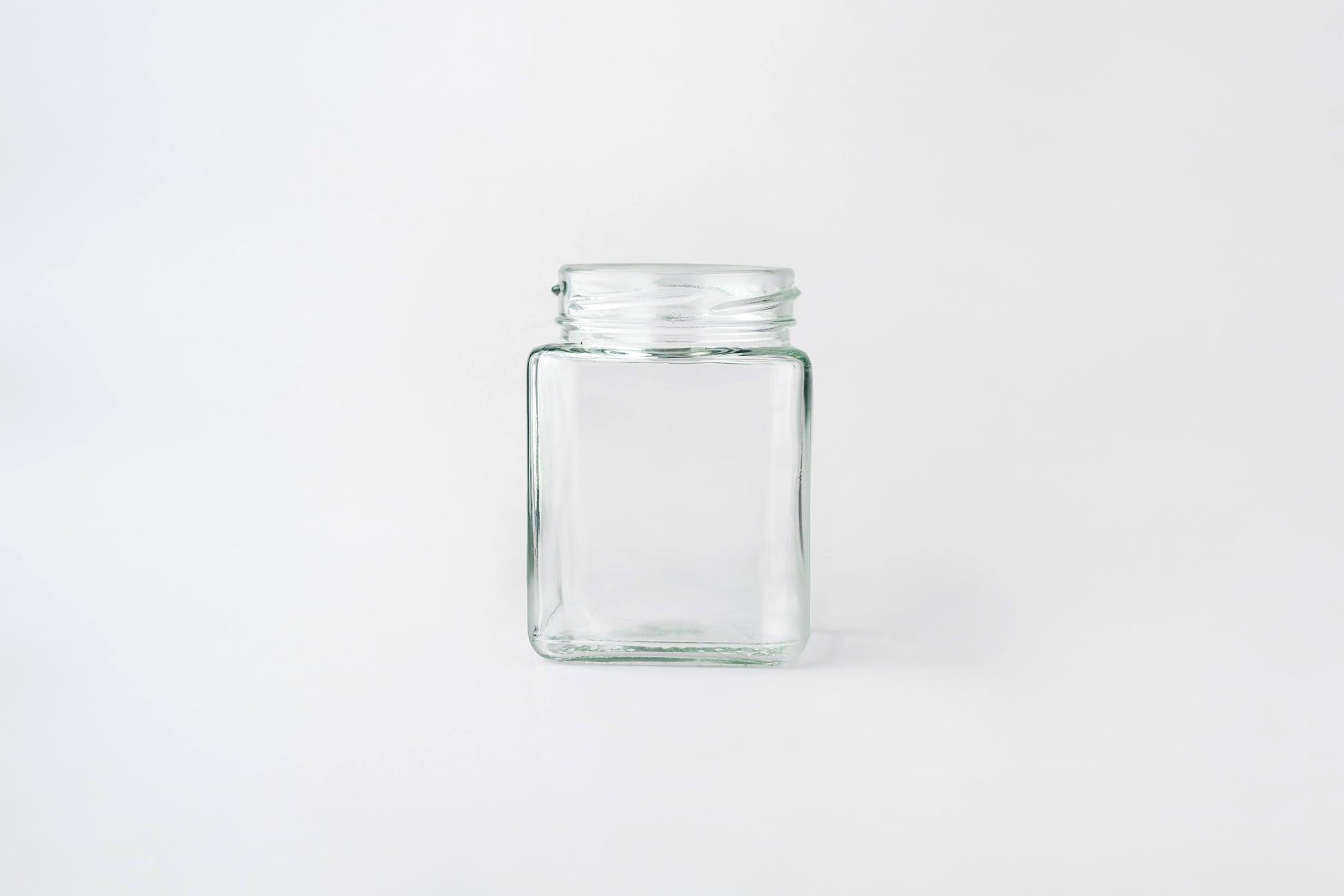 Glass Jar 120ml Square