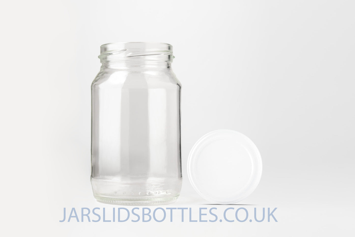 Glass Jar 170ml Baby Food white lids