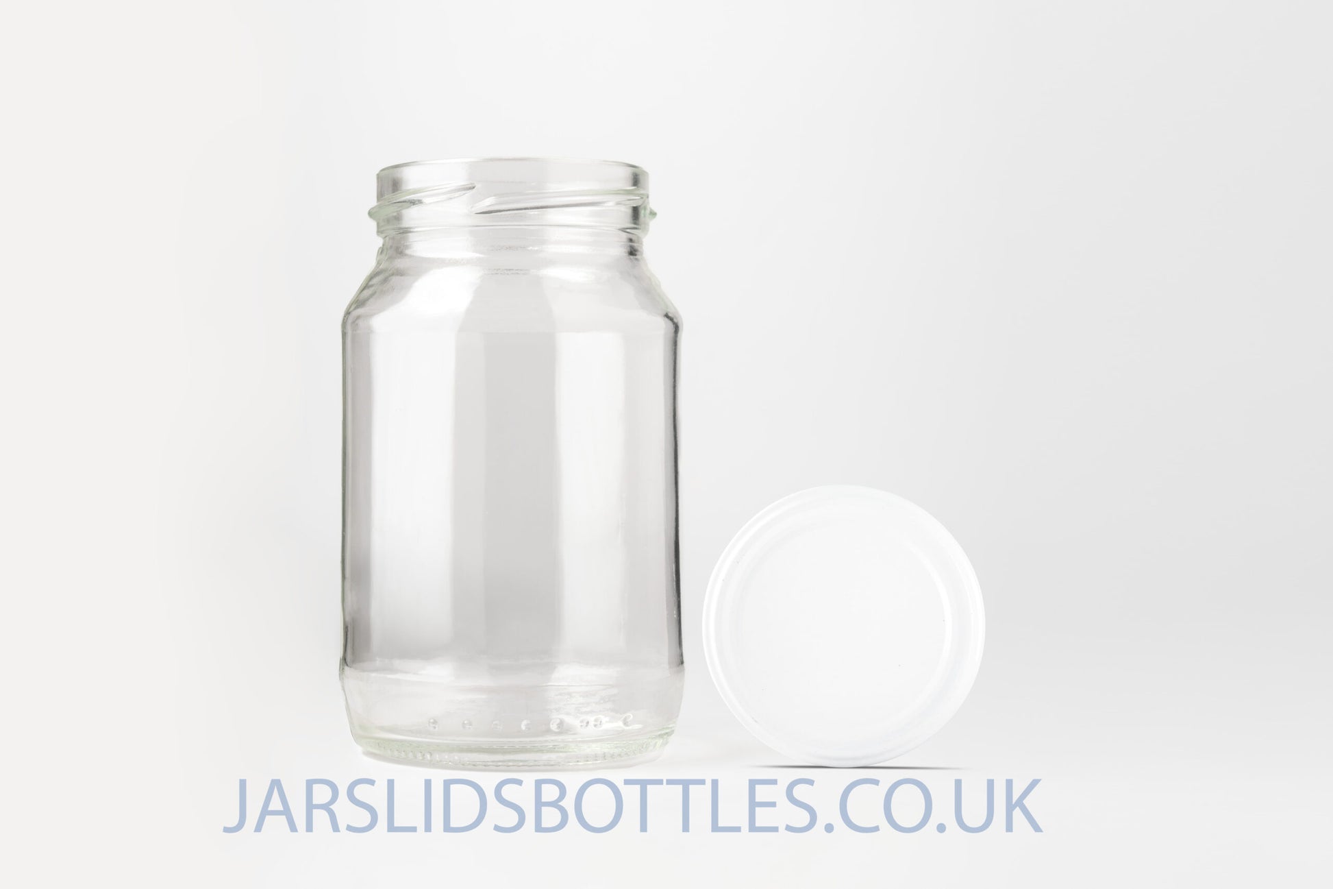 Glass Jar 170ml Baby Food white lids