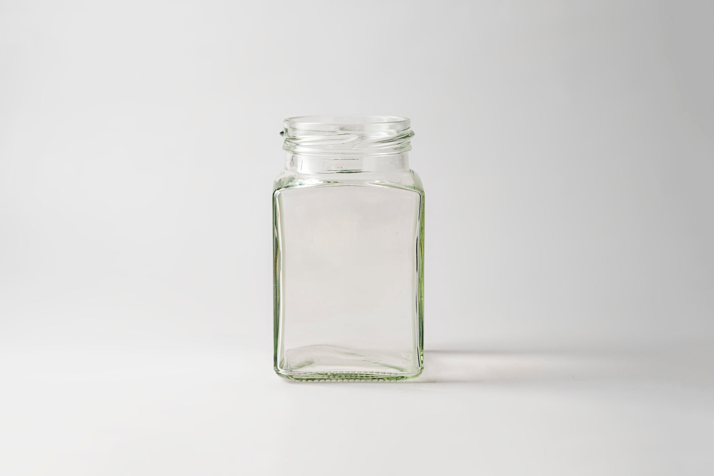 Glass Jar 200ml Square