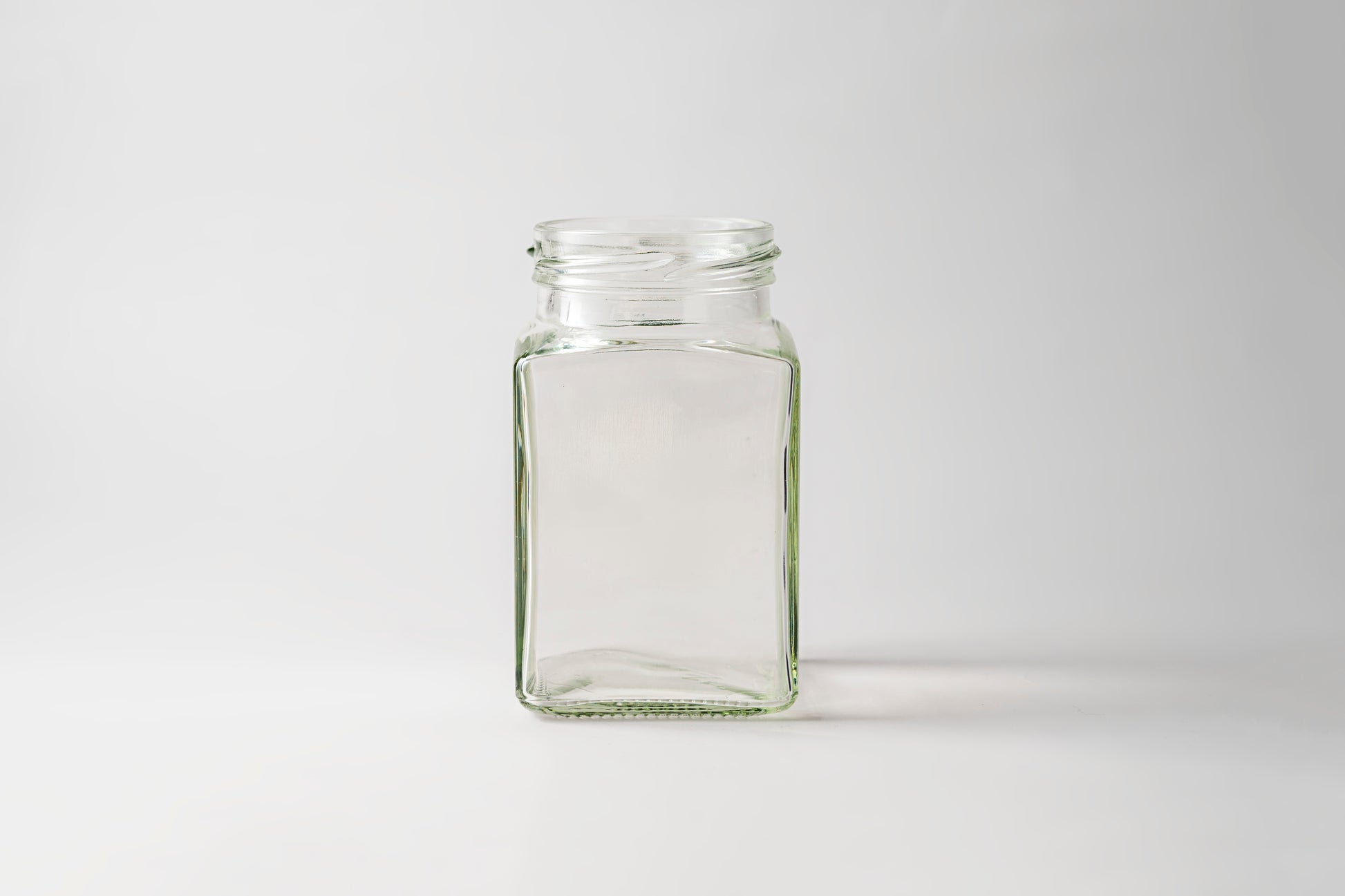Glass Jar 200ml Square