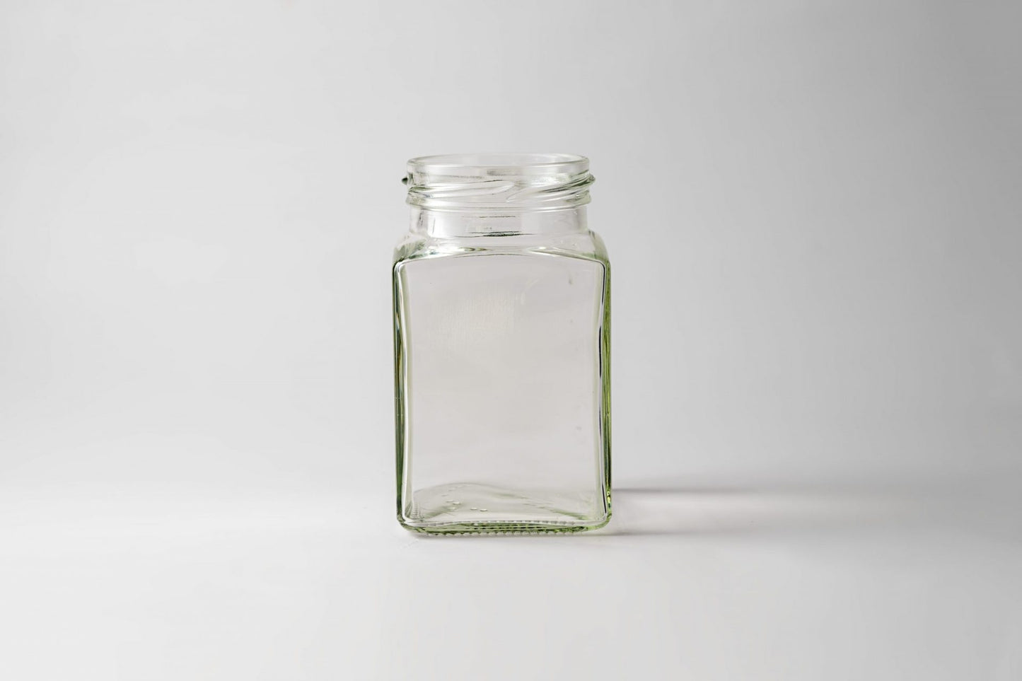 Glass Jar 240ml Square