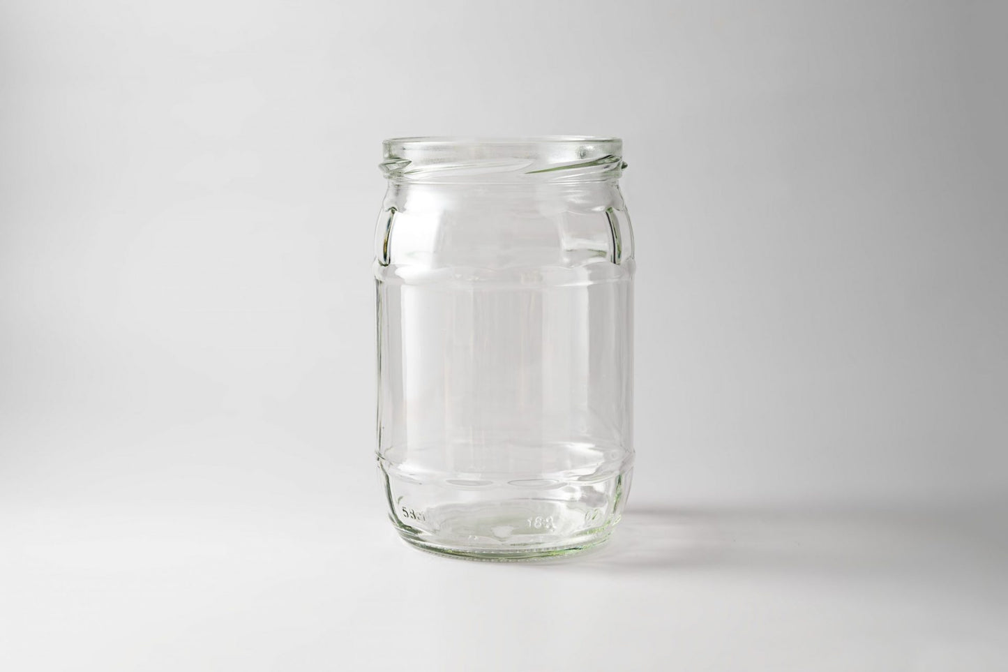 Glass Jar 580ml Via