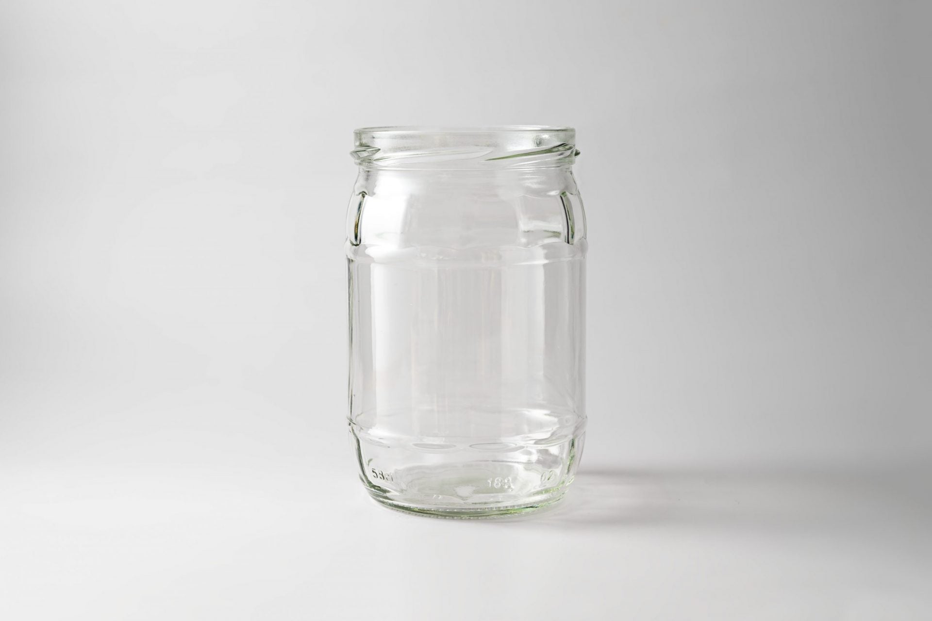 Glass Jar 580ml Via