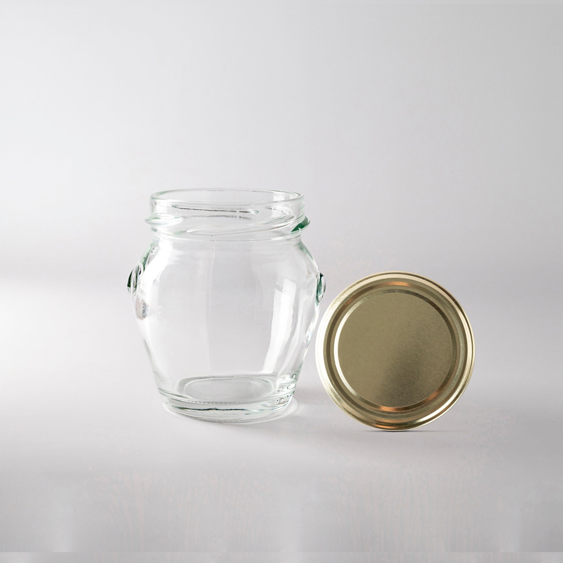 Glass Jar 90ml Orcio glass jars with lids