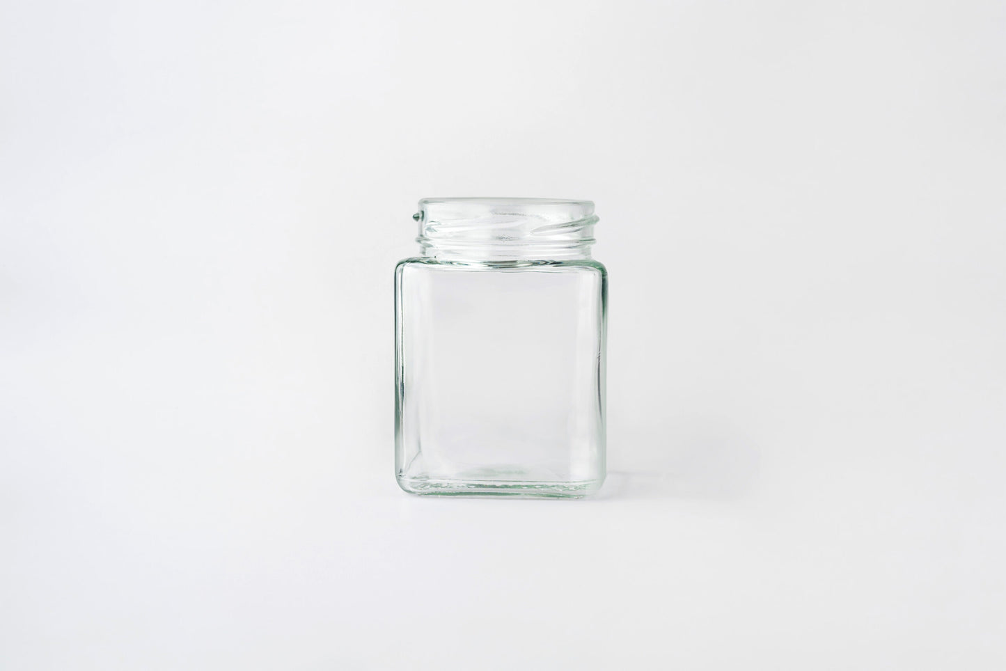 Glass Square Jar 106ml Liguria