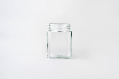 Glass Square Jar 106ml Liguria