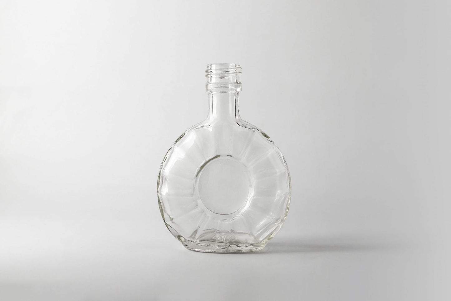 Glass bottle 100ml Little Flask. Screw cap. 