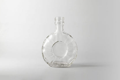 Glass bottle 100ml Little Flask. Screw cap. 