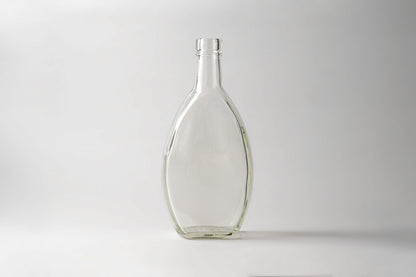 Glass bottle 200ml Quail. Cork stoppers included. 