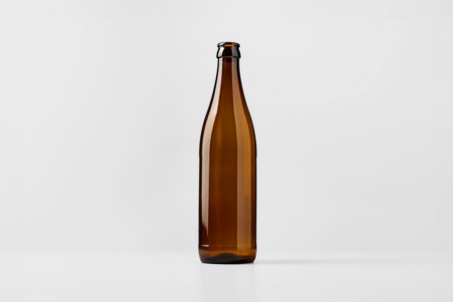 500ml Beer & Cider Brown Glass Bottle NRW Light