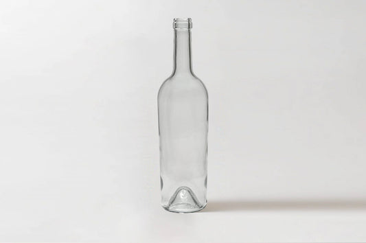 750ml Transparent Wine Bottle Greta