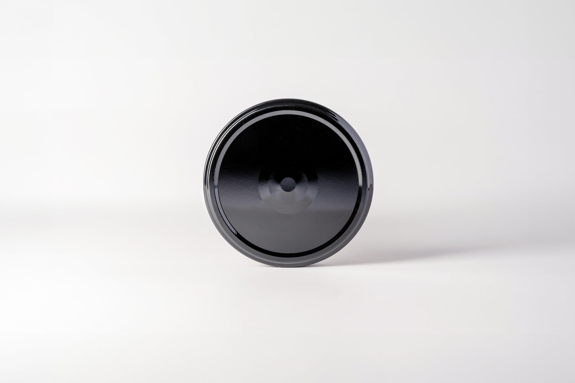 82mm Safety Button Black Jar Lid - Southern Jar Company Ltd